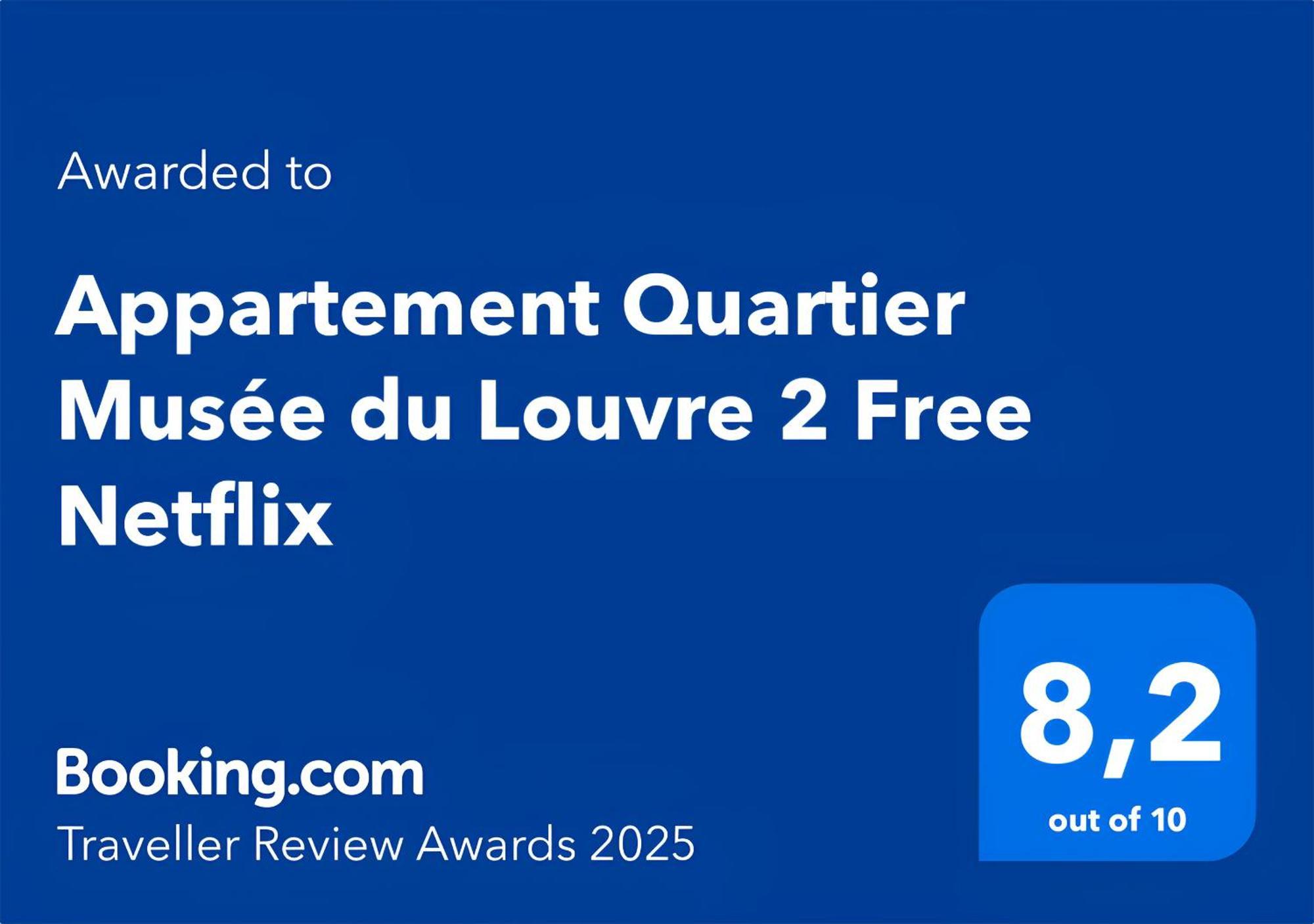 Appartement Quartier Musee Du Louvre 2 Free Netflix Paris Eksteriør billede