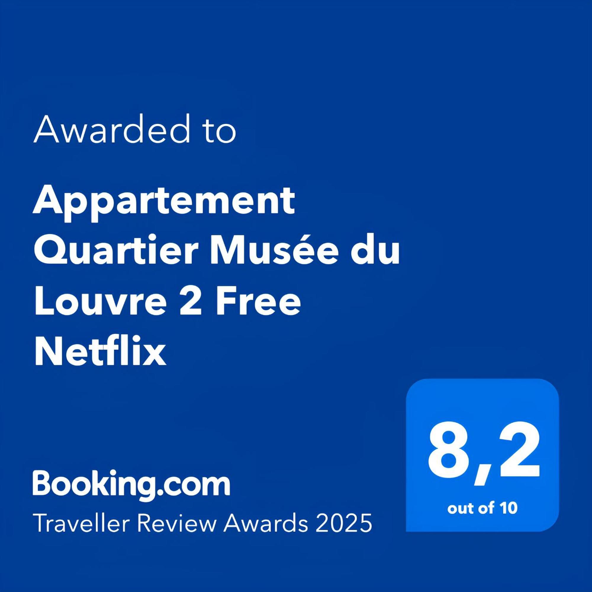 Appartement Quartier Musee Du Louvre 2 Free Netflix Paris Eksteriør billede